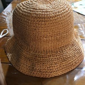 Portable Straw Hat in a Bag One Size